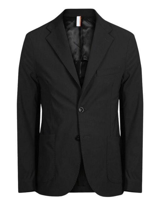 Pmds Black Stretch Nylon-Blend Jacket for men
