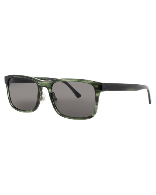 Prodesign Black Flash-2 Rectangular Sunglasses For 57-18-150