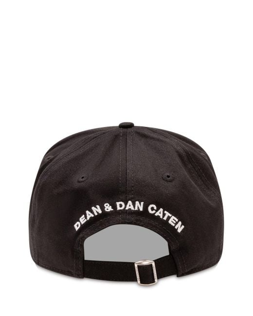 DSquared² Black Classic Baseball Cap