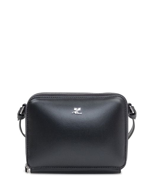 Courreges Black Chic Cloud Chained Tote Bag