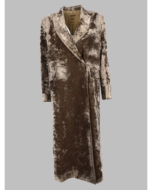 Uma Wang Brown Trench Coat