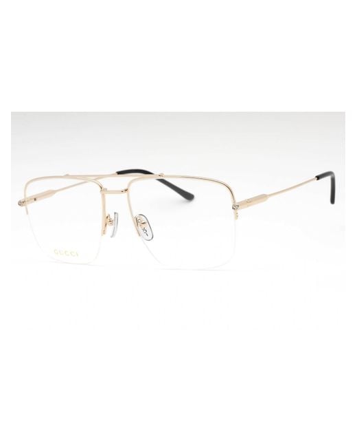 Gucci Multicolor Rectangular Eyeglasses