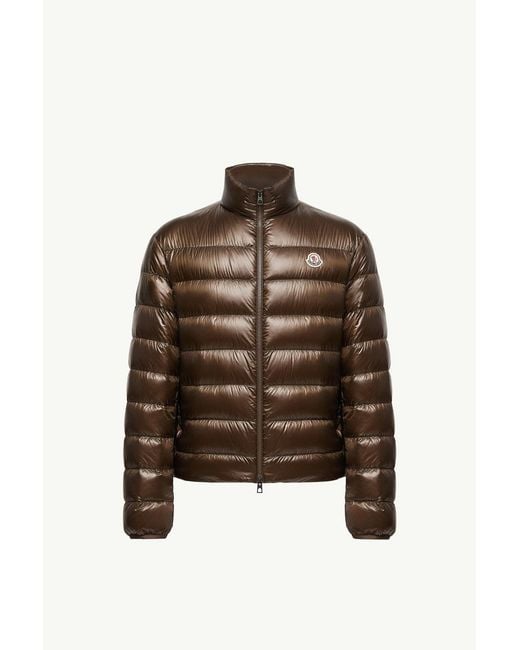 Moncler Brown Sergesta Quilted Jacket For for men