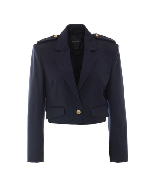 Pinko Blue Tailored Jacket
