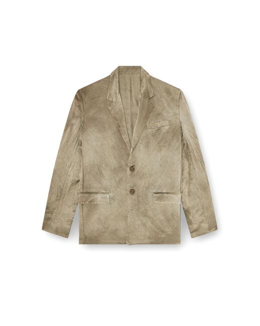 DIESEL Natural J-Andre Acetate Jacket