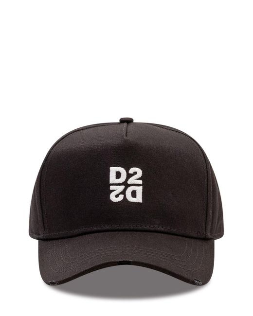 DSquared² Black Classic Baseball Cap