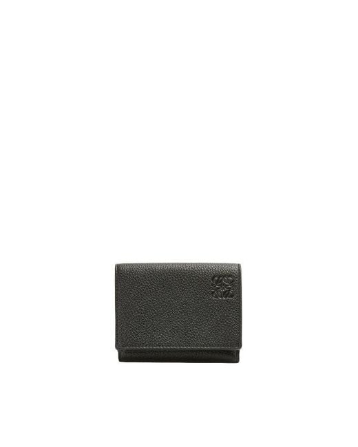 Loewe White Essential Trifold Wallet for men