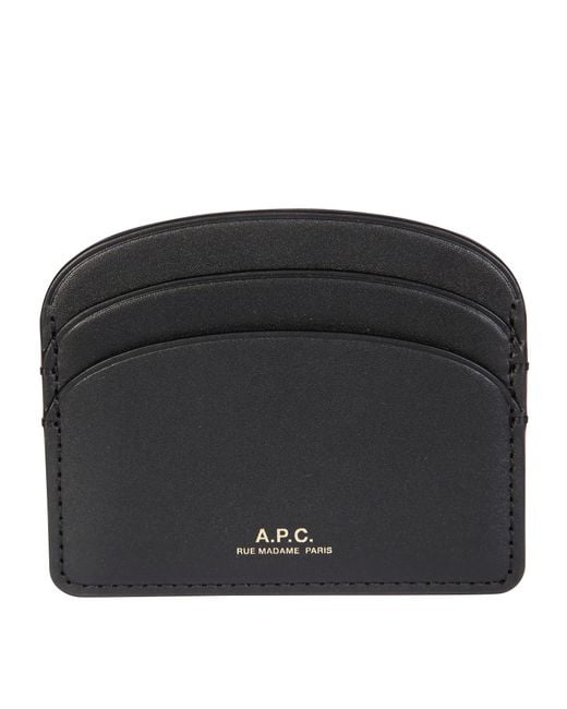 A.P.C. Black A. P.C. Mini Card Holder
