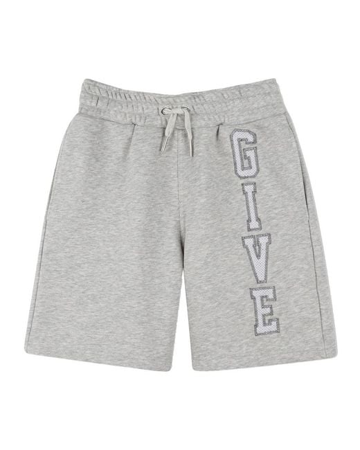 Givenchy Gray Drawstring Shorts