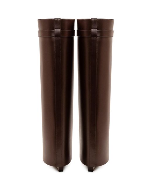 Givenchy Brown Shark Pinch High Boot