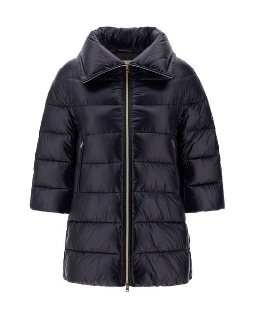 Herno Blue Down Jacket Cleofe