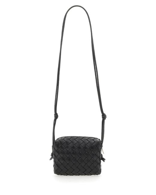 Bottega Veneta White Mini Loop Camera Bag
