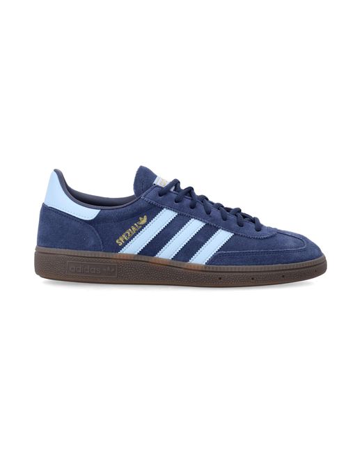 Adidas Blue Handball Spezial Low-Top Sneaker for men