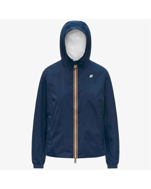 K-Way Blue Mini Double Layer Waterproof Jacket