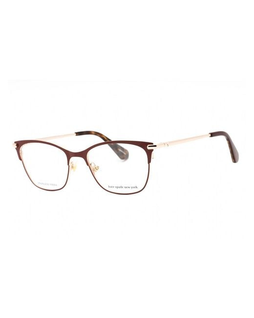 Kate Spade Multicolor Sleek Rectangular Eyeglasses