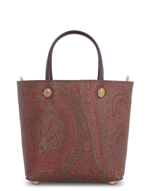 Etro Red Essential Mini Tote