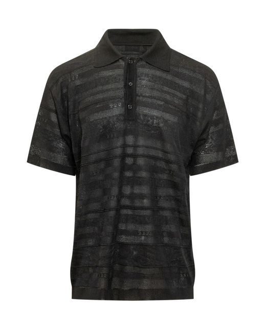 Laneus Black Mini Polo