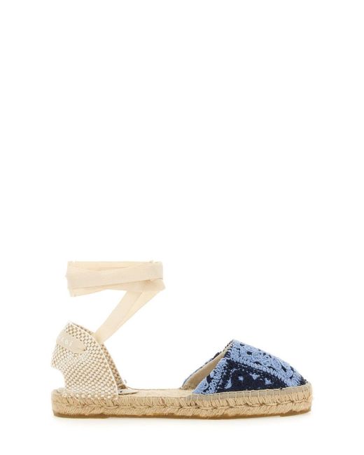 Manebí Blue Espadrilles Flat