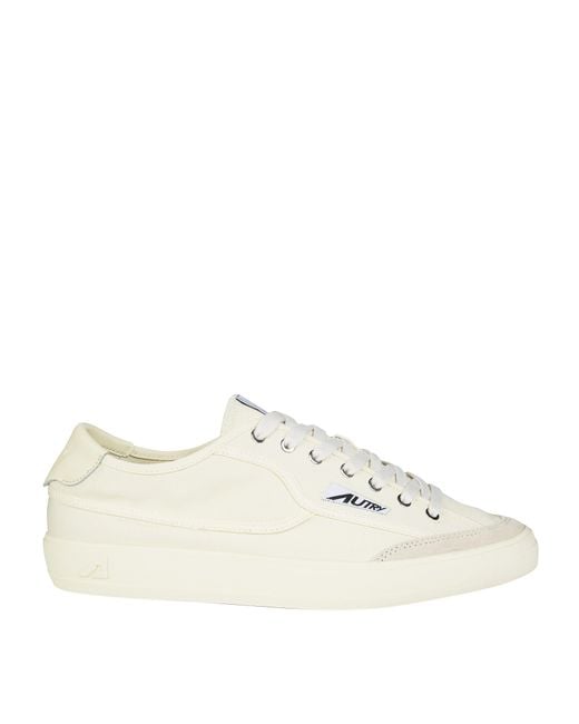 Autry White Windswept Low Sneaker for men