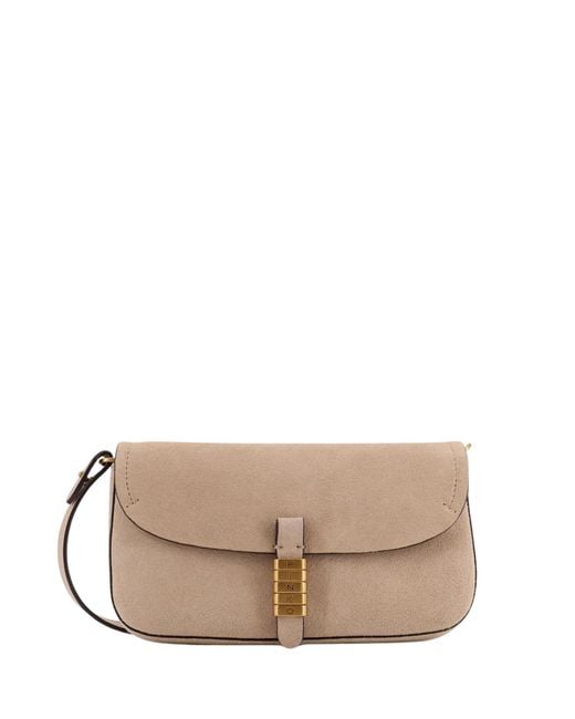 Pinko Natural Saddle Flat Bag