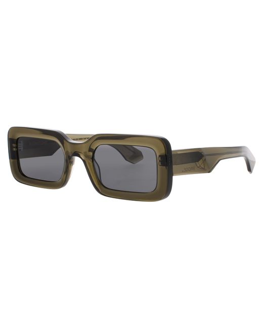 Prodesign Black Acetate Sunglasses With Case