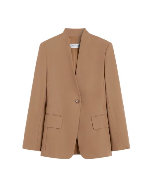 Max Mara Brown Chic Outerwear Jacket