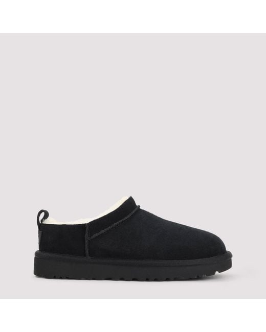 Ugg Black Classic Micro Boots