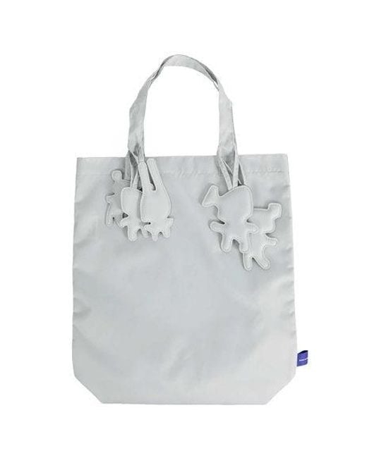Comme des Garçons Gray Mini Backpack Bag for men