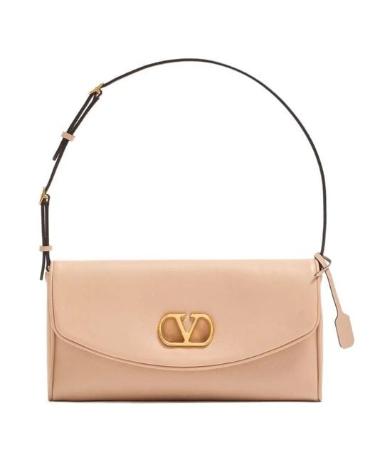 Valentino Natural Mini Clutch
