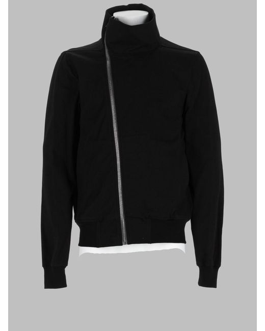 Rick Owens Black Felpa "Bauhaus Jogger" for men