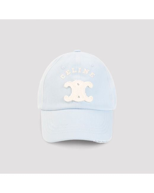 Céline White Vivielle Cap