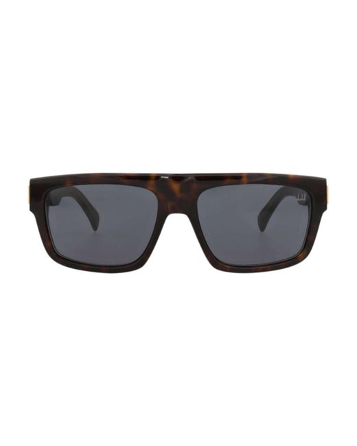 Dunhill Black Sustainable Square/Rectangle Sunglasses for men
