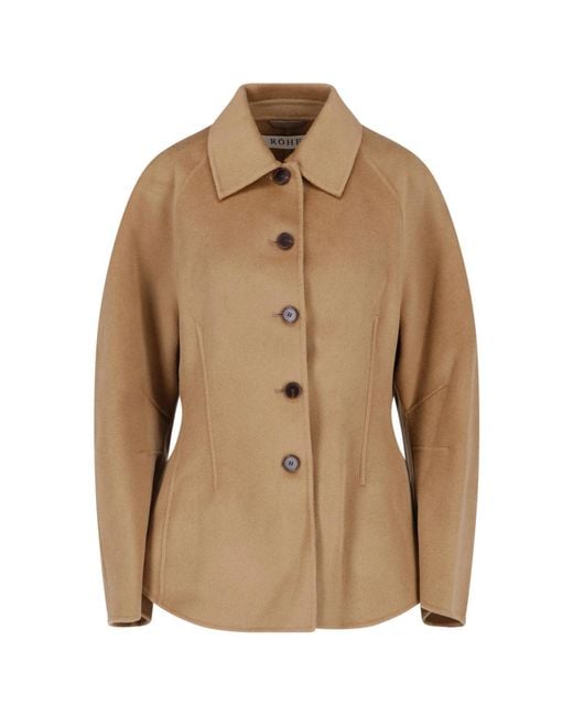 Rohe Natural Wool-Cashmere Jacket