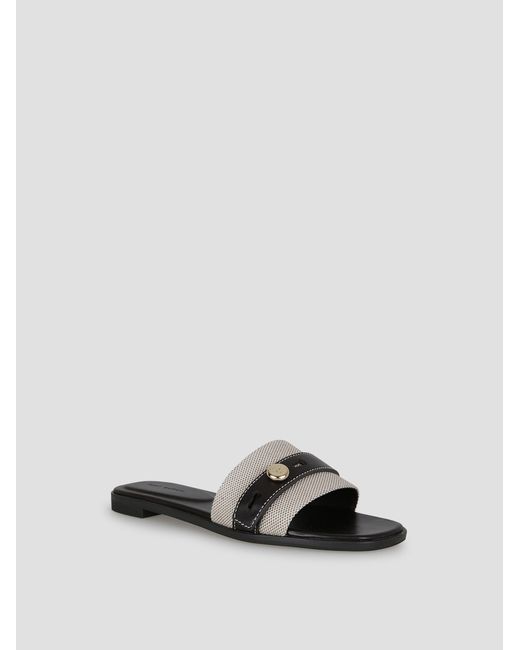 Tory Burch White Elegant Slingback Sandals