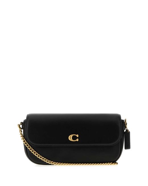 COACH Black Mini Brook Shoulder Bag