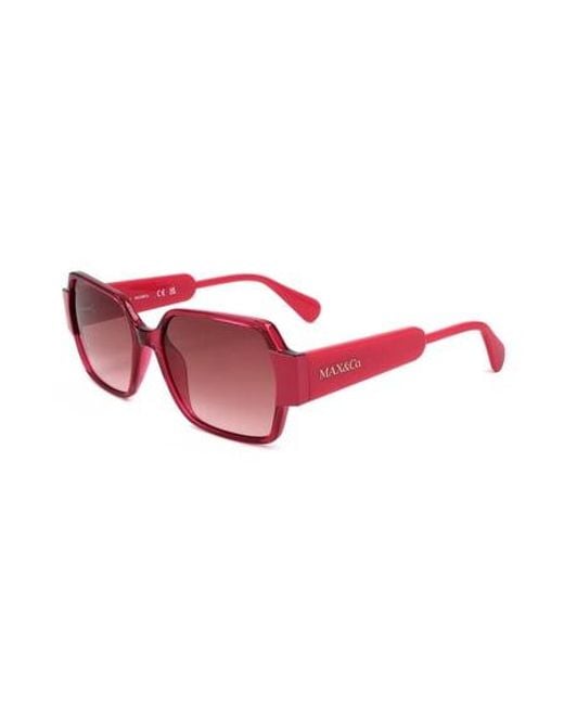 MAX&Co. Red Max & Co Mo0051 Sunglasses