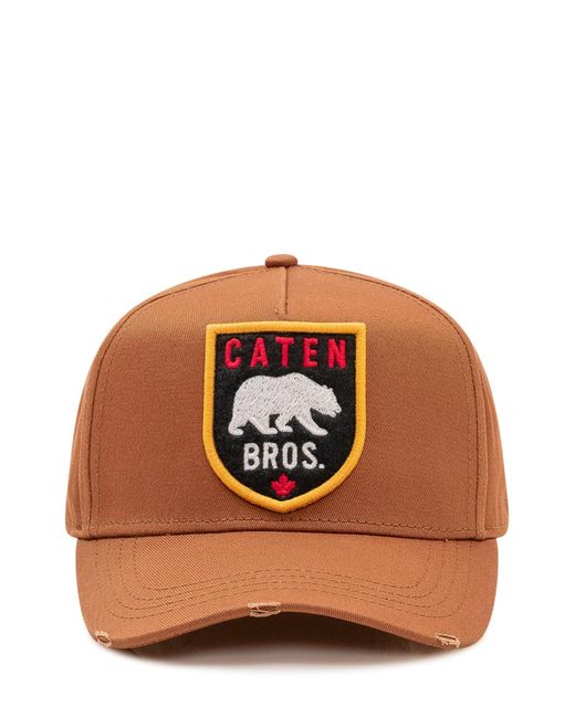 DSquared² Brown Classic Baseball Cap