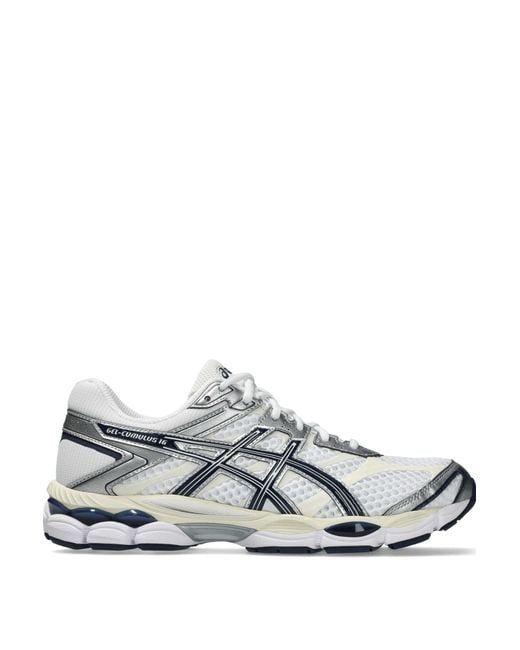 Asics White Lightweight Flat Shoes for men