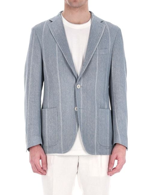Eleventy Gray Lightweight Jacket For for men