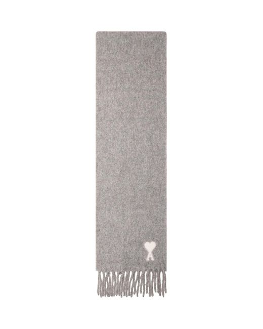 AMI Gray Off- Scarf