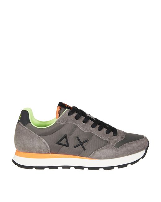 Sun 68 Gray Fluorescent Sneaker For for men