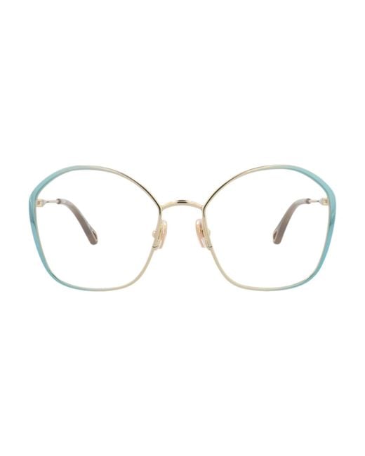 Chloé Multicolor Chic Metal Round/Oval Optical Frames