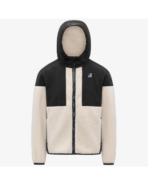 K-Way Black Mini Orsetto Jacket