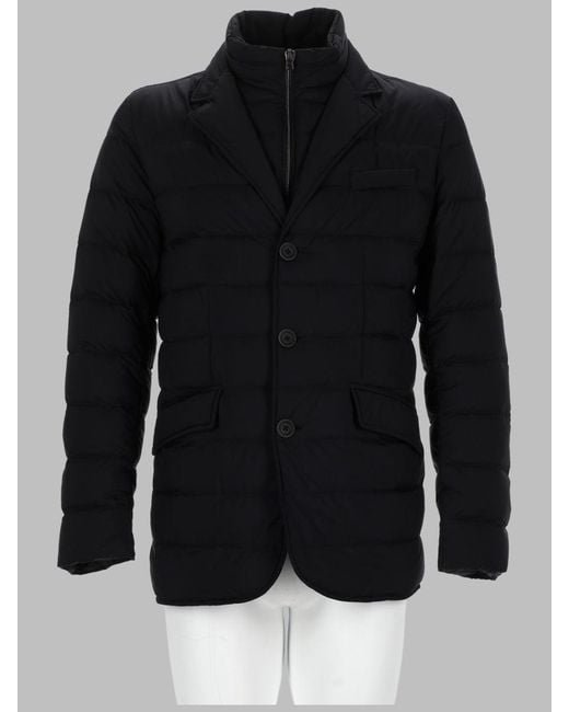 Herno Black Sports Jacket for men