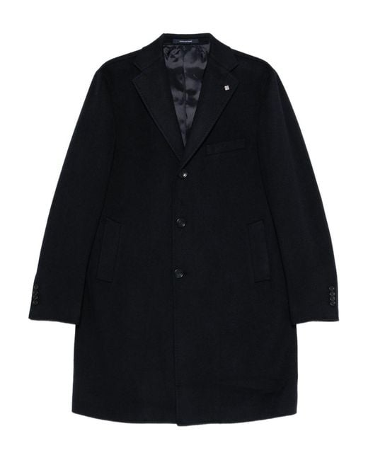 Tagliatore Blue Medium Bruce Coat for men