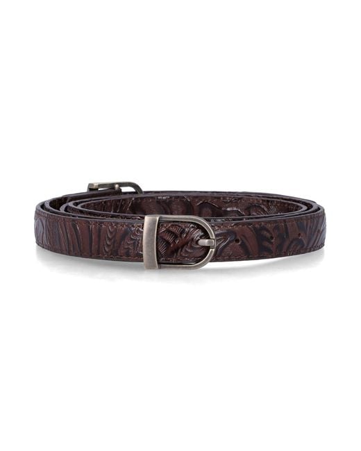 Low Classic Brown Belts
