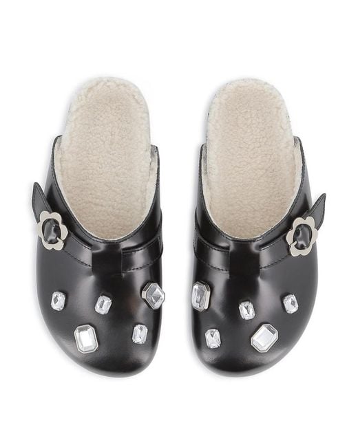 Marc Jacobs Black Slippers
