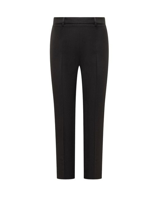 ANDAMANE Black Chic Cigarette Trousers