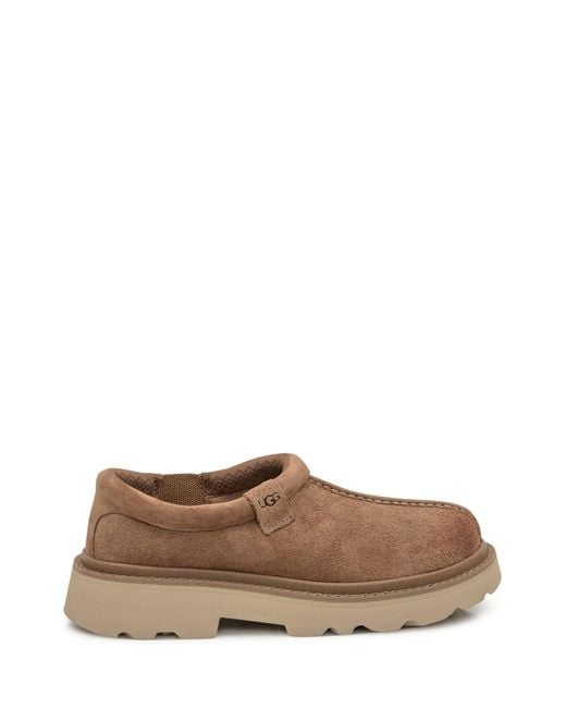 Ugg Brown Classic Suede Flats For Fall 2025