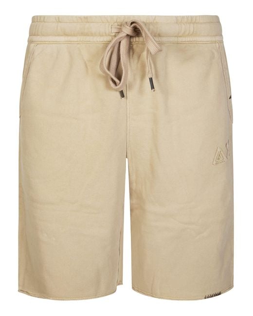 Sun 68 Natural Mini Bermuda Sweatshirt for men